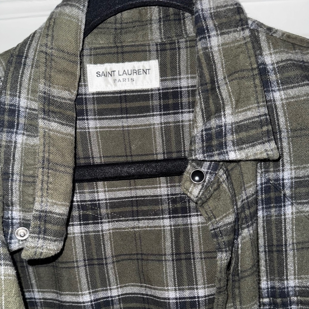 Saint Laurent Flannel